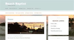 Desktop Screenshot of beachbaptist.org